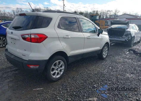 2020 Ford Ecosport Se from USA, damaged, VIN MAJ6S3GL5LC317965